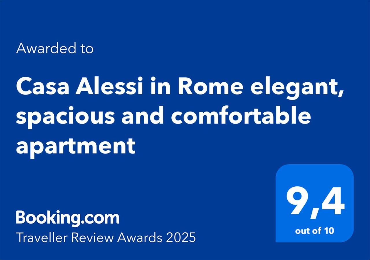 Casa Alessi In Rome Elegant, Spacious And Comfortable Apartment Εξωτερικό φωτογραφία